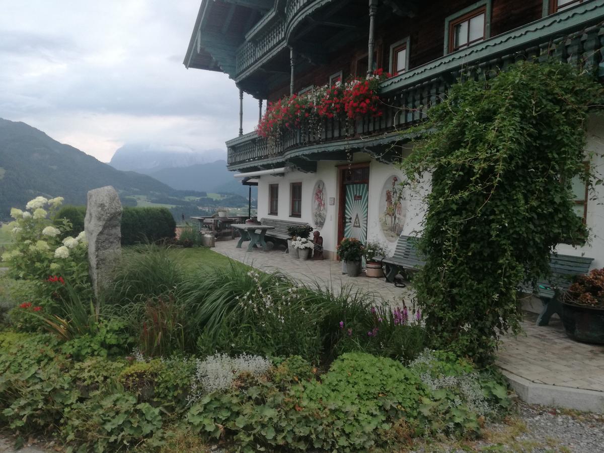 Gasthaus Frankenhof Kössen Exterior foto